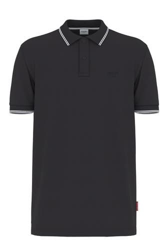 JOOP! JEANS Polo-Shirt 'Agnello' schwarz