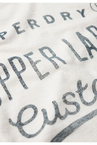 SUPERDRY T-Shirt 'Copper Label' ecru