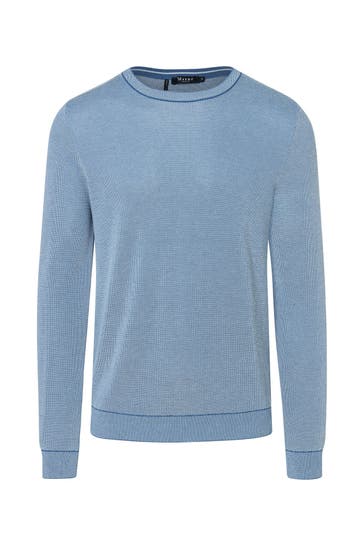 MAERZ MUENCHEN Strickpullover azurblau