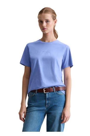MARC O'POLO DENIM T-Shirt taubenblau