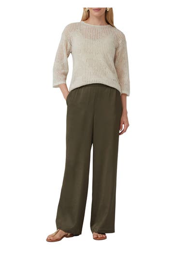 S.OLIVER BLACK LABEL Wollmix-Pullover beige