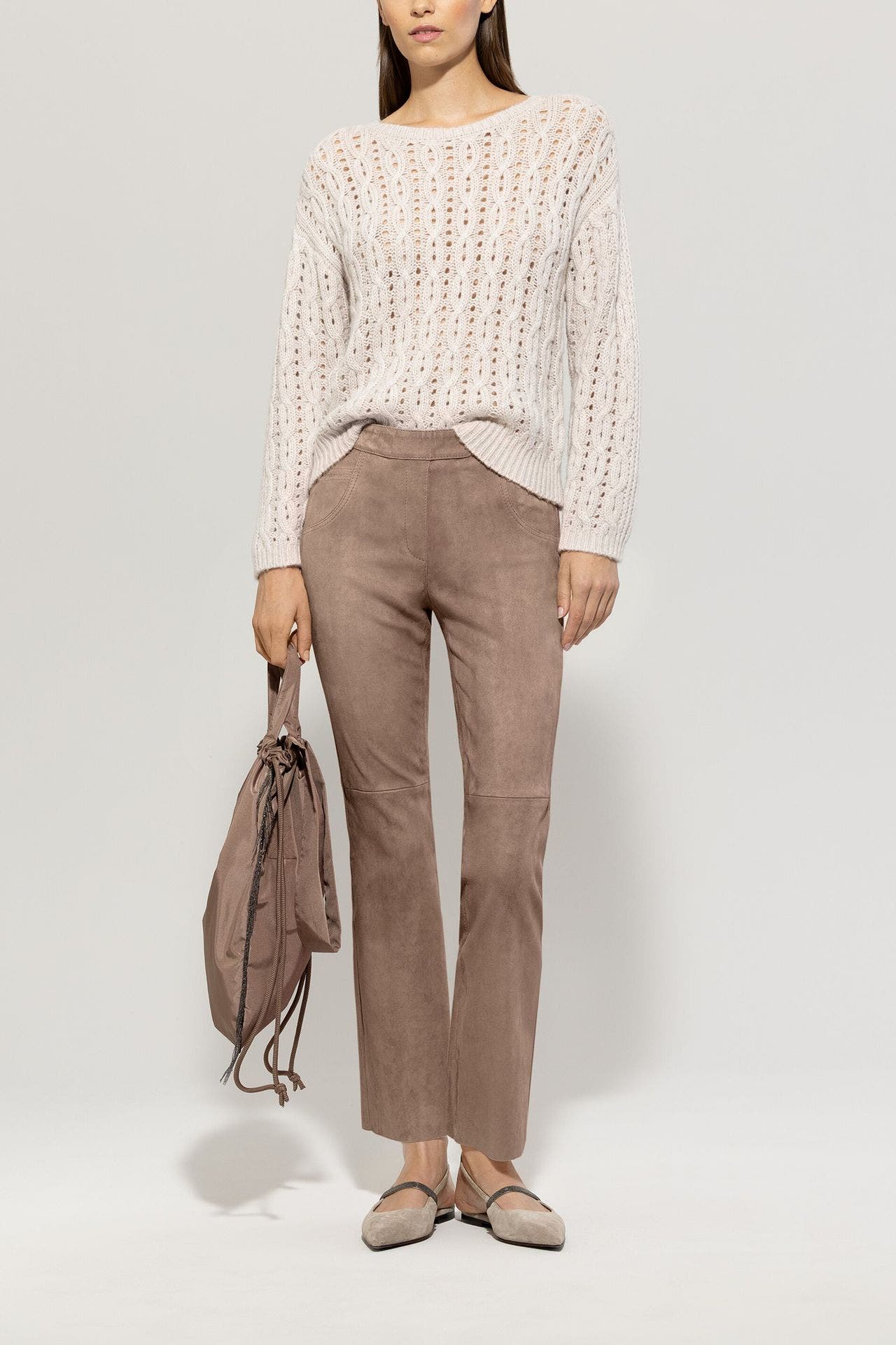 LUISA CERANO Strickpullover beige, Bild 1