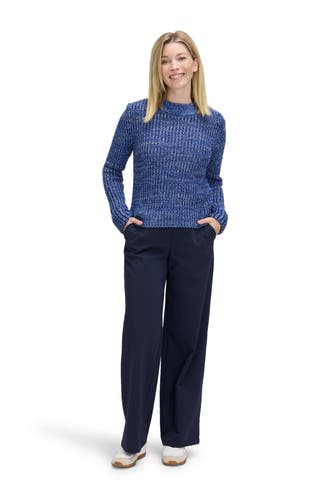 BETTY & CO Strickpullover königsblau meliert