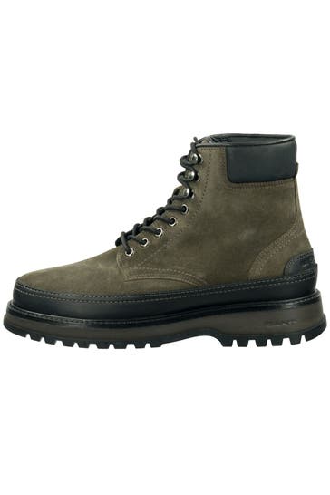 GANT Lederschnürer 'Clafton' dunkelgrün