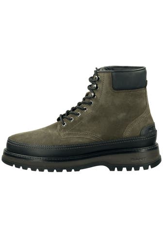 GANT Lederschnürer 'Clafton' dunkelgrün