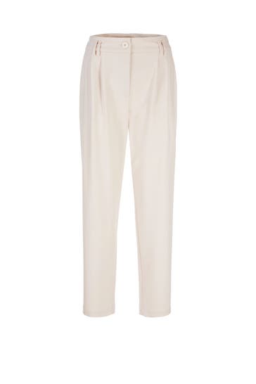 MARC CAIN Stoffhose creme