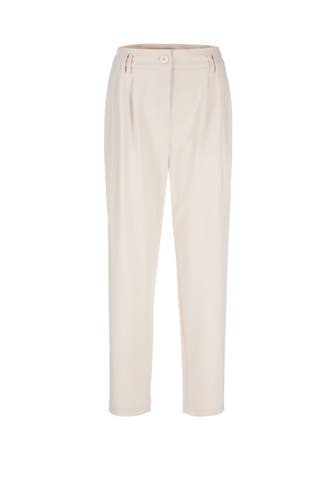 MARC CAIN Stoffhose creme