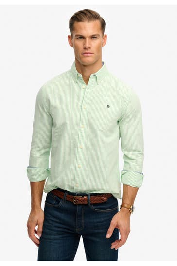 SUPERDRY Langarmemd Regular Fit