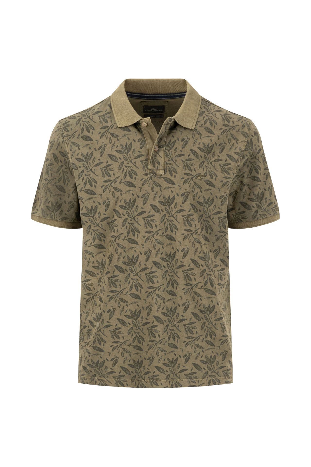 FYNCH-HATTON Polo-Shirt gemustert, Bild 1