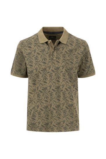 FYNCH-HATTON Polo-Shirt gemustert