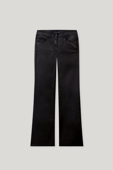 LUISA CERANO Jeans schwarz flared