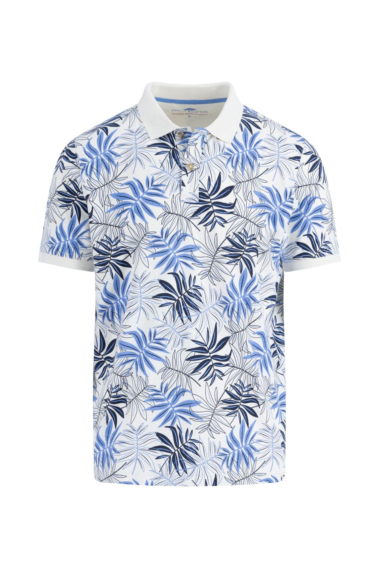FYNCH-HATTON Polo-Shirt gemustert, Bild 1