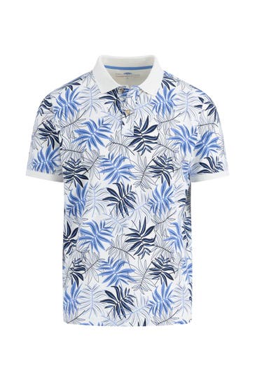FYNCH-HATTON Polo-Shirt gemustert