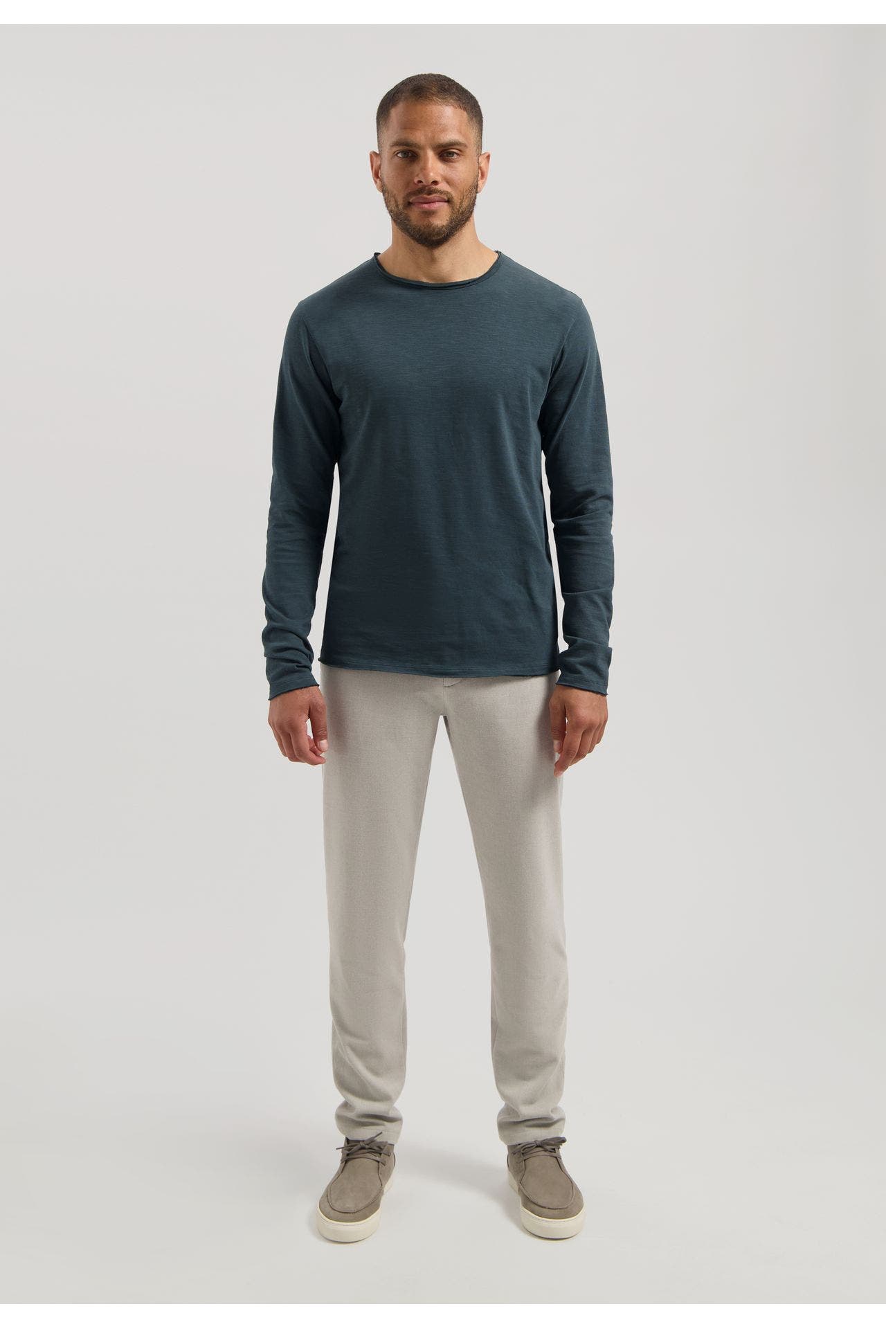 DSTREZZED Longsleeve 'Newman' schwarzblau, Bild 1