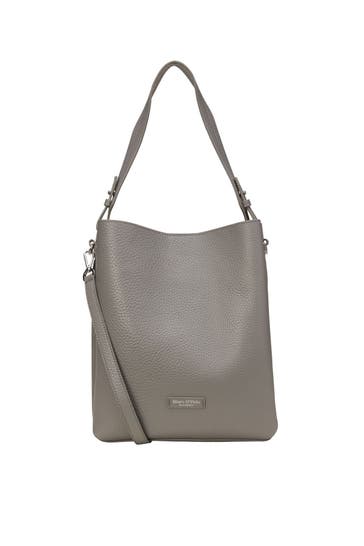 MARC O'POLO Schultertasche grau