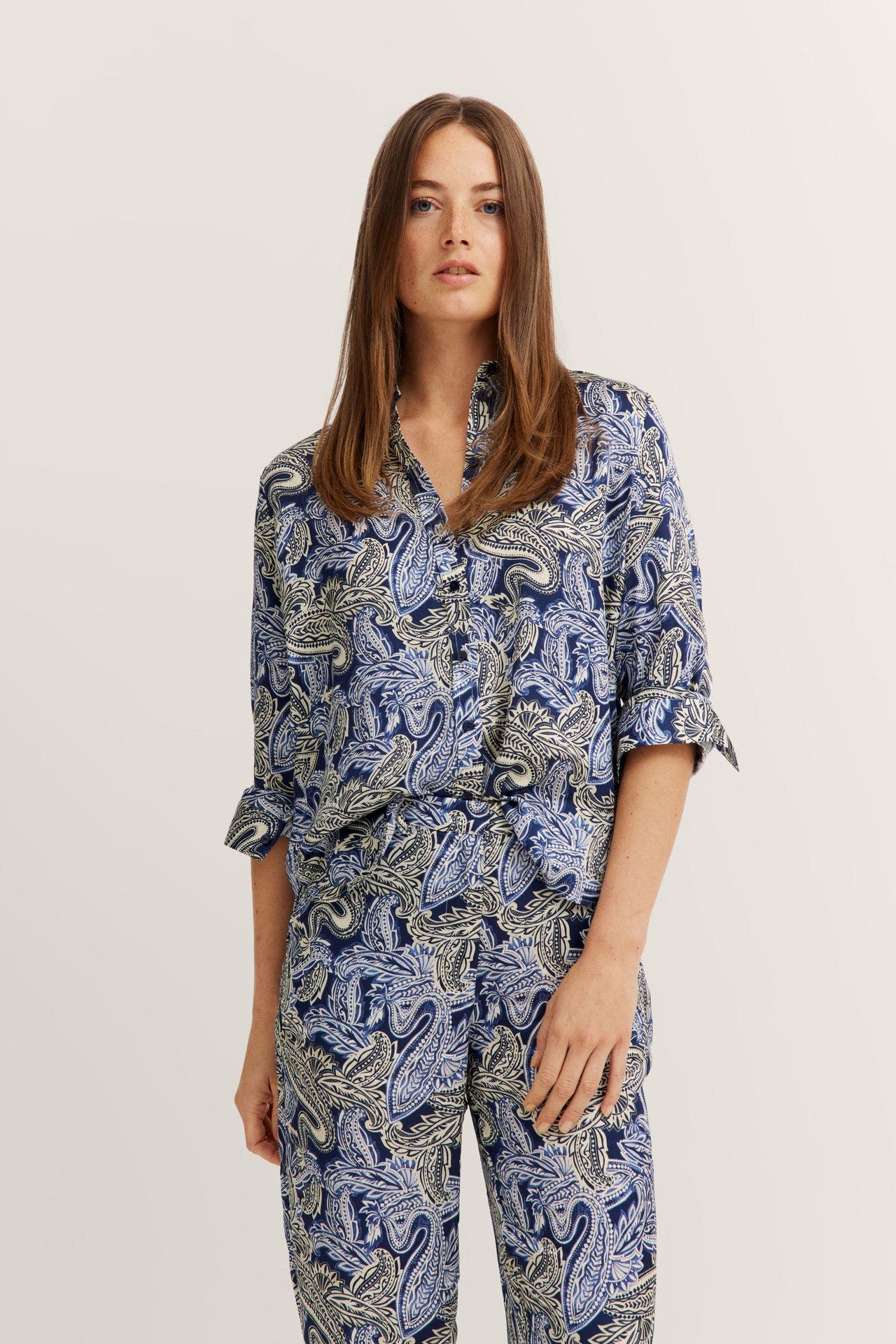BUGATTI Casual-Bluse gemustert, Bild 1