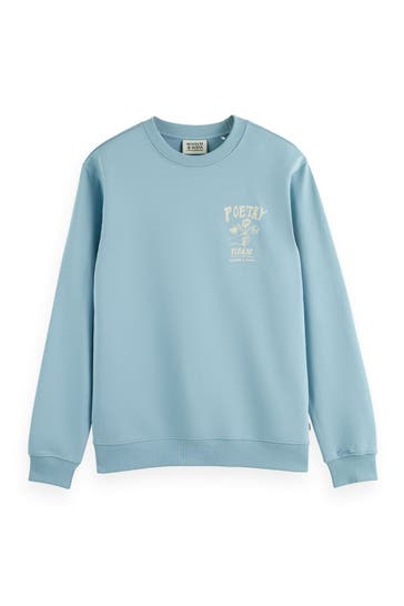 SCOTCH & SODA Sweatshirt graublau