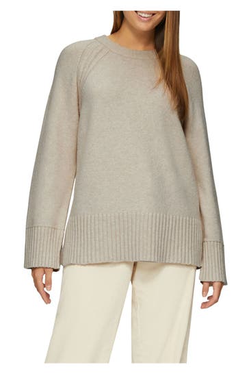 S.OLIVER Strickpullover creme