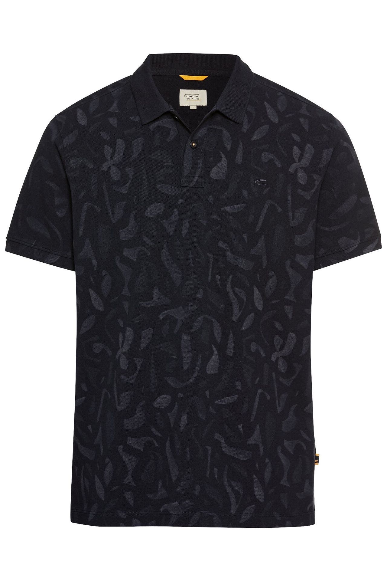 CAMEL ACTIVE Polo-Shirt gemustert, Bild 1