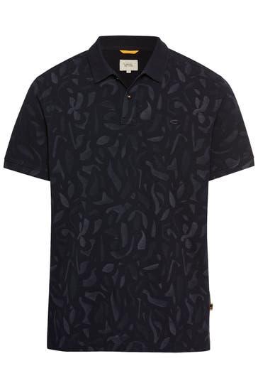 CAMEL ACTIVE Polo-Shirt gemustert