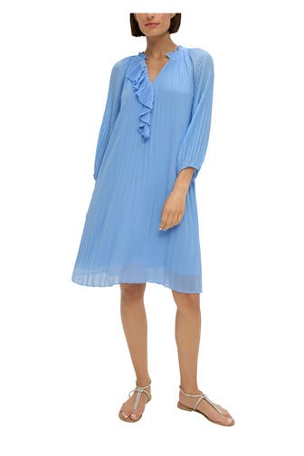 S.OLIVER BLACK LABEL Kleid blau