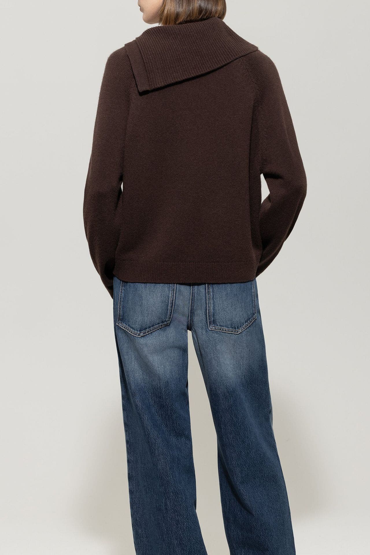 LUISA CERANO Wollpullover braun, Bild 1