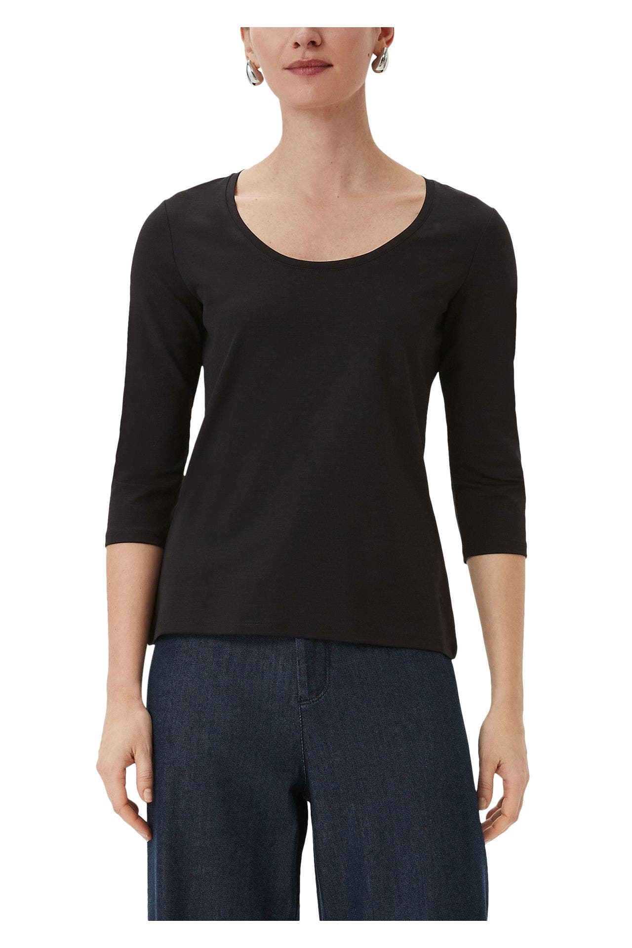 COMMA, Longsleeve schwarz, Bild 1
