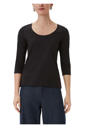 COMMA, Longsleeve schwarz