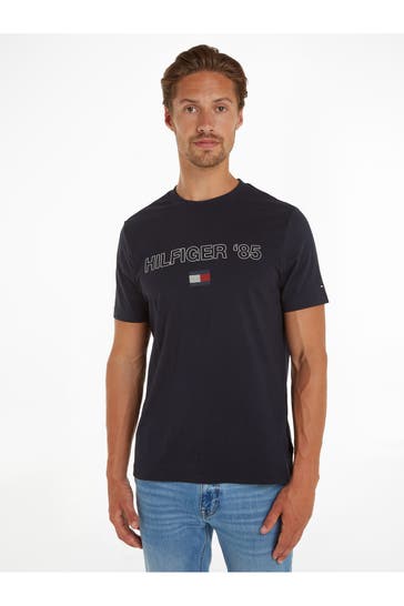 TOMMY HILFIGER T-Shirt navy