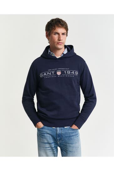 GANT Hoodie navy