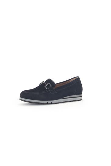 GABOR Loafer 'Samtchevreau' nachtblau