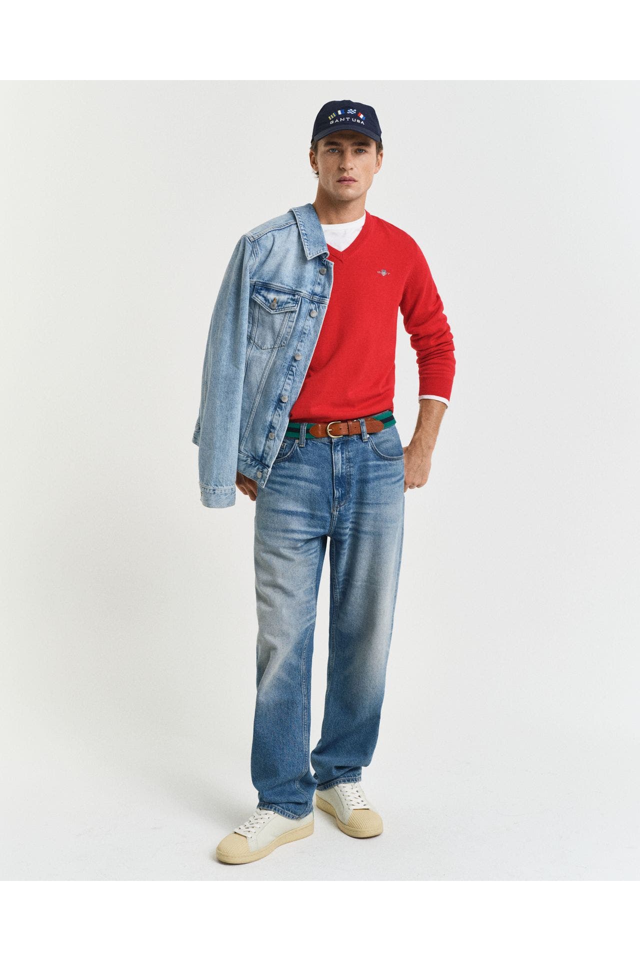 GANT Strickpullover rot, Bild 1