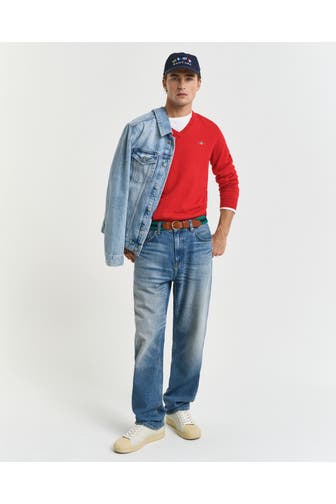 GANT Strickpullover rot