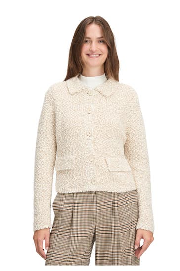CARTOON Strickjacke creme