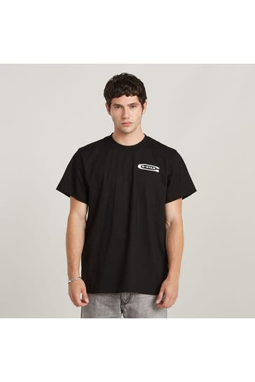 G-STAR T-Shirt schwarz