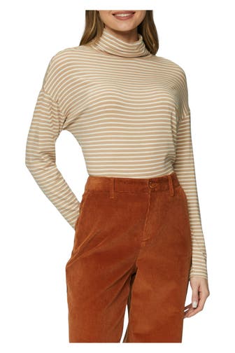 S.OLIVER Rollkragen-Longsleeve gestreift