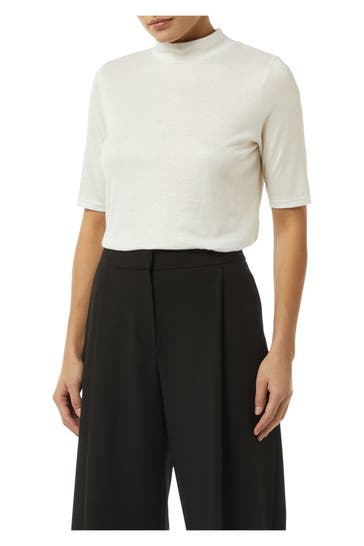 COMMA, T-Shirt weiß