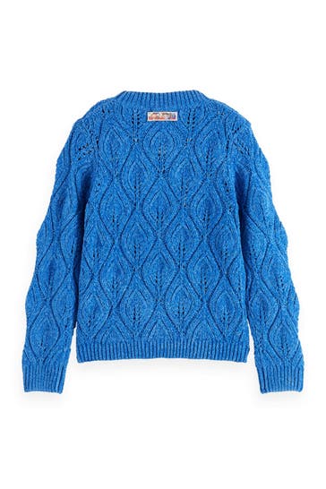 SCOTCH & SODA Strickpullover blau