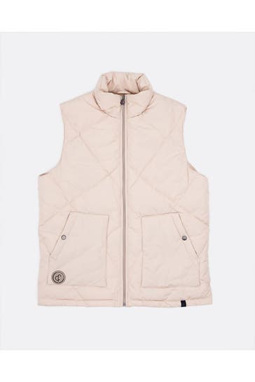 COLOURS & SONS Steppweste creme