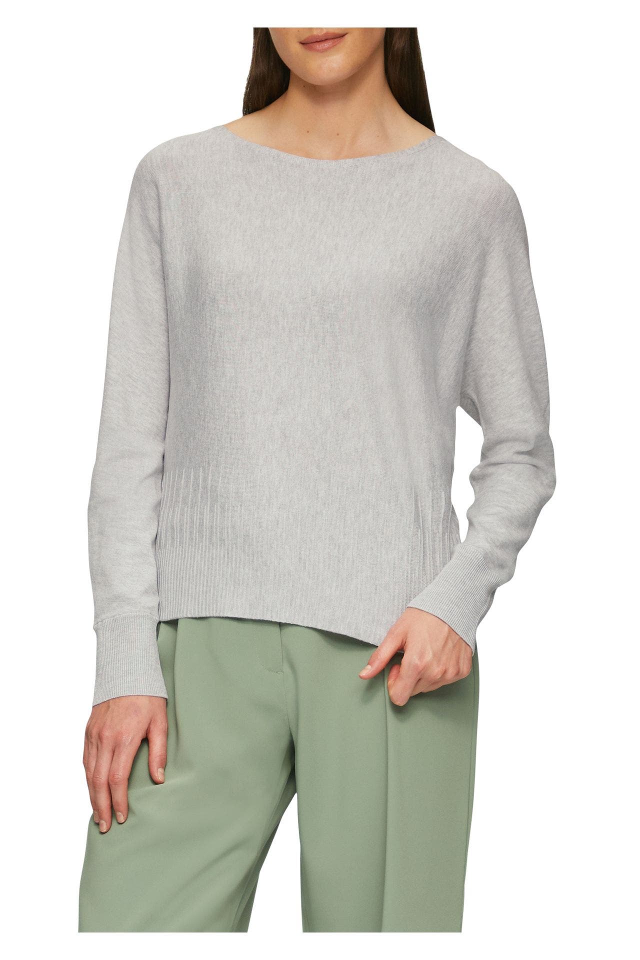 S.OLIVER BLACK LABEL Strickpullover grau, Bild 1