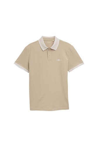 TOM TAILOR Polo-Shirt beige