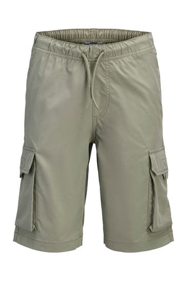 JACK & JONES Hose 'Ivan Tech' graugrün