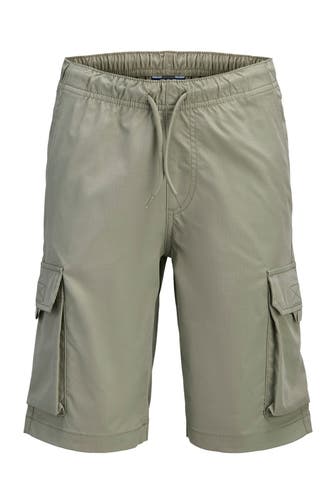 JACK & JONES Hose 'Ivan Tech' graugrün