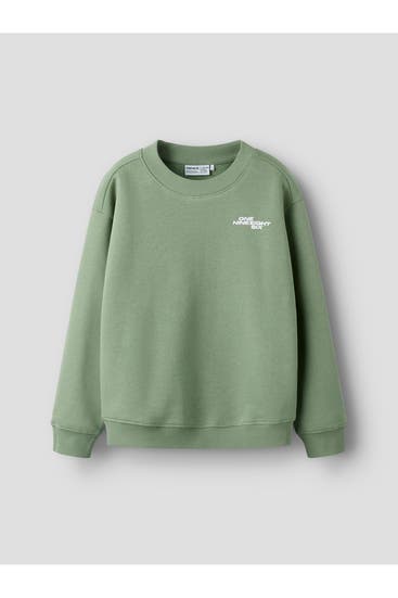 NAME IT - Sweatshirt graugrün
