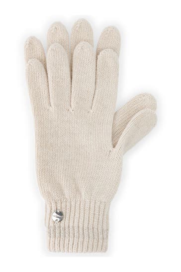 MARC CAIN Cream-coloured gloves