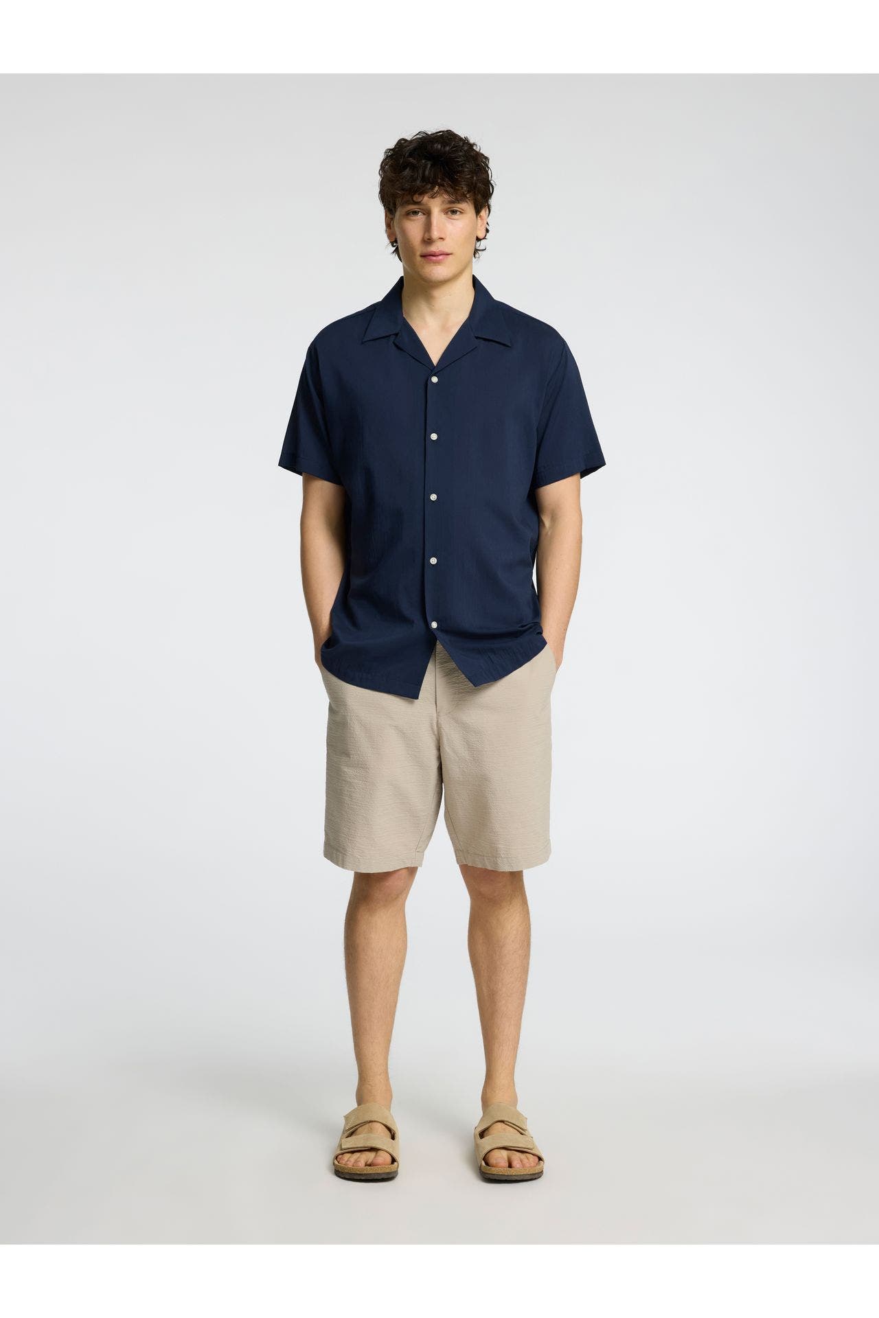 SELECTED Shorts beige, Bild 1