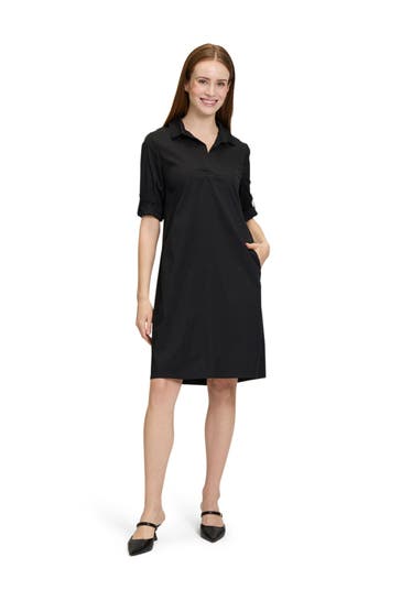 VERA MONT Blusenkleid schwarz