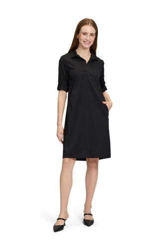VERA MONT Blusenkleid schwarz