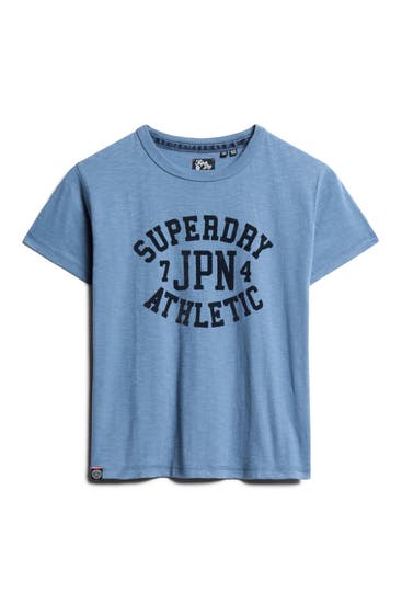 SUPERDRY - T-Shirt rauchblau