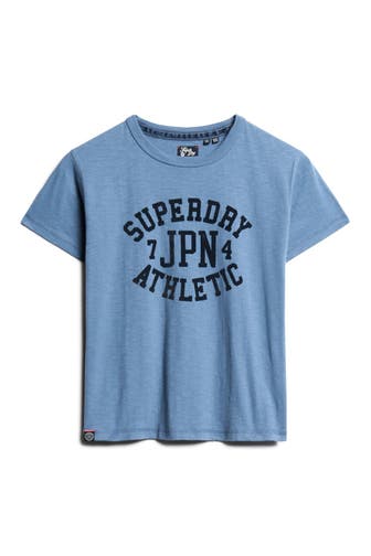 SUPERDRY T-Shirt rauchblau